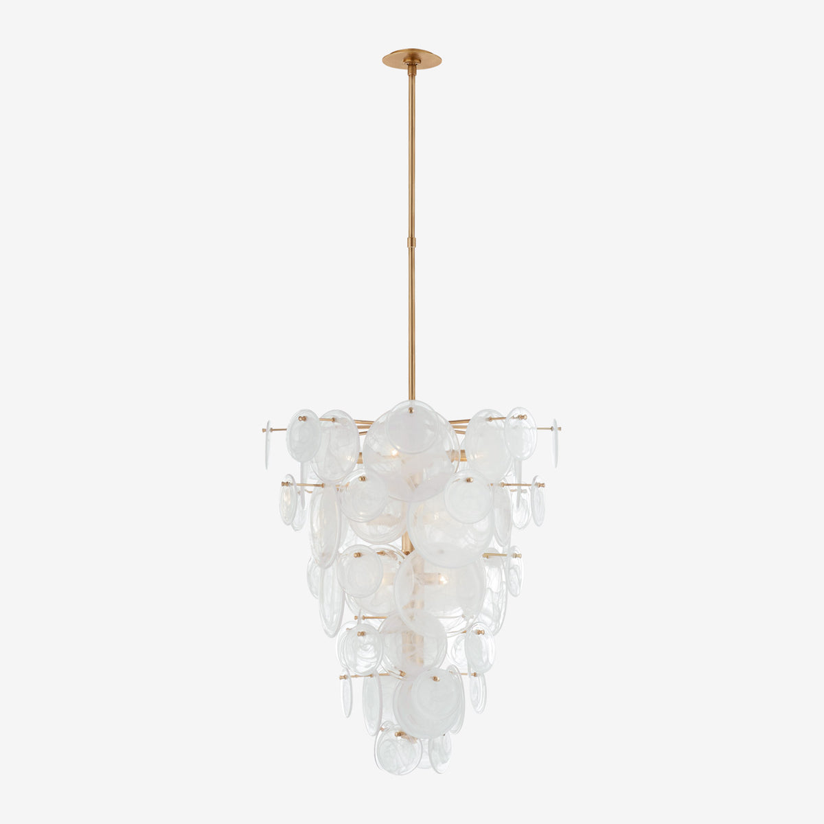 Loire Cascading Chandelier The Montauk Lighting Co