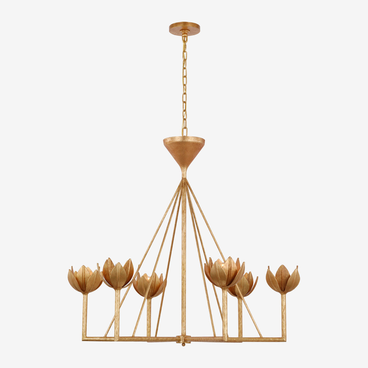 Alberto Large Low Ceiling Chandelier