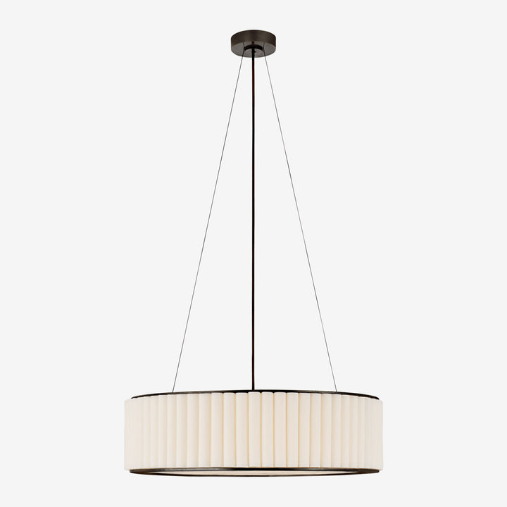 Large drum shade on sale ceiling light