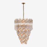 Adele Three-Tier Waterfall Chandelier